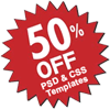 50% Off Every Web Design